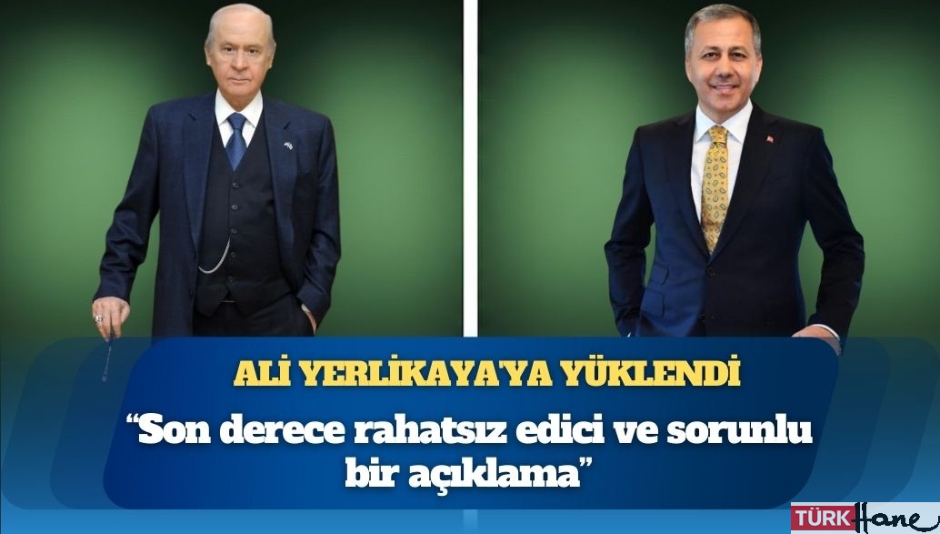 Devlet Bahçeli isim vermeden Ali Yerlikaya’ya yüklendi