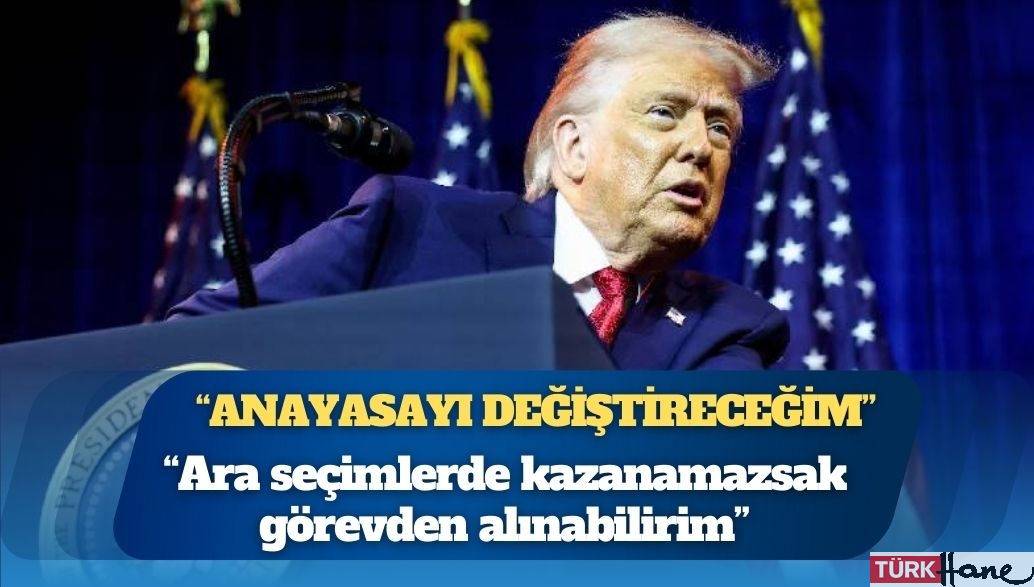 ABD Başkanı Trump: Ara seçimlerde kazanamazsak görevden alınabilirim; yeniden başkan olmama izin verilmiyor; anayasal bir 