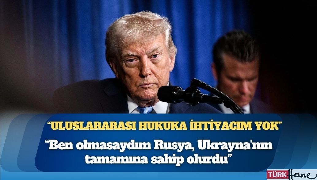 ABD Başkanı Trump: Uluslararası hukuka ihtiyacım yok