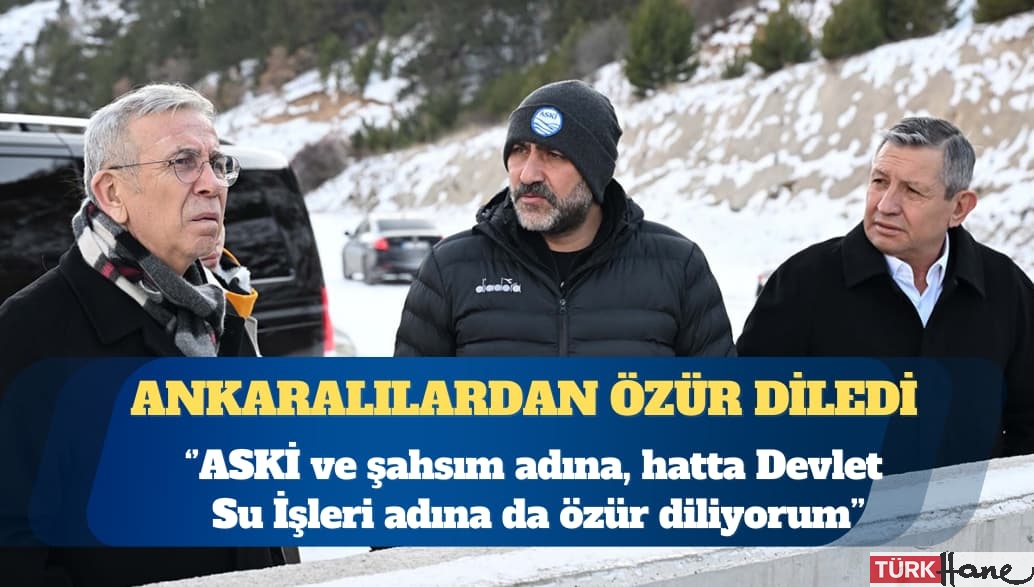 Mansur Yavaş Ankaralılardan özür diledi