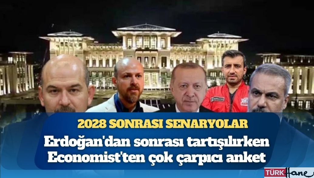 Erdoğan’dan sonrası tartışılırken The Economist’ten çok çarpıcı anket