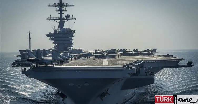 ABD, uçak gemisine yaklaşan İran’a ait İHA’yı düşürdü
