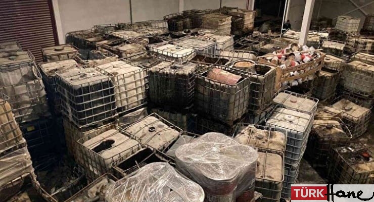 Ankara’da 1 milyon 50 bin litre kaçak akaryakıt bulundu