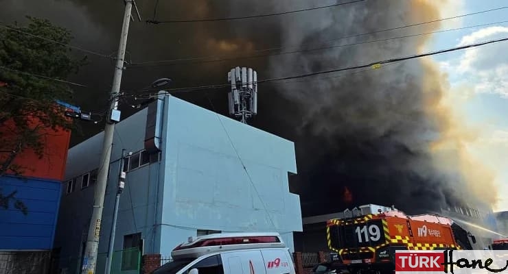 Güney Kore’de otomobil fabrikasında yangın: 11 ölü