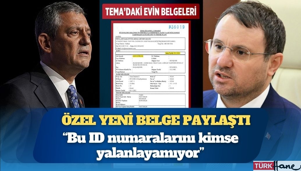 Özgür Özel yeni belge paylaştı: Bu ID numaralarını kimse yalanlayamıyor
