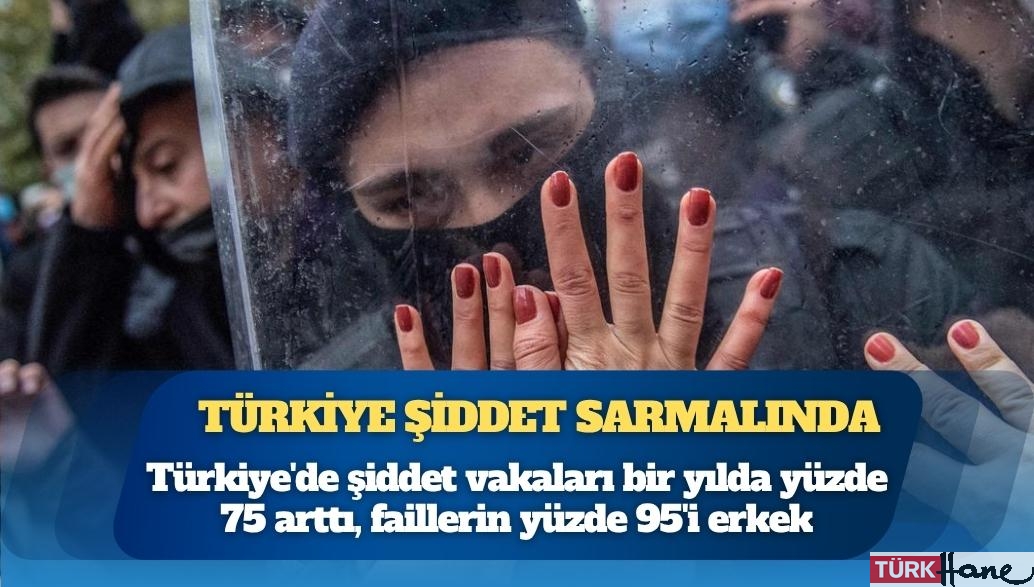 Araştırma: Türkiye’de şiddet vakaları bir yılda yüzde 75 arttı, faillerin yüzde 95’i erkek