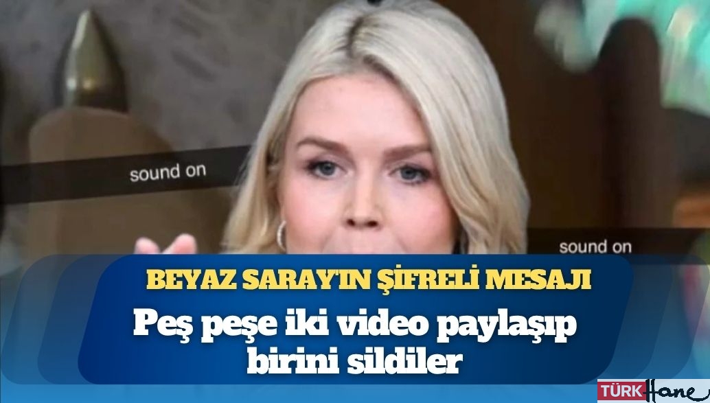 Beyaz Saray’ın şifreli mesajı ortalığı karıştırdı: Peş peşe iki video paylaşıp birini sildiler