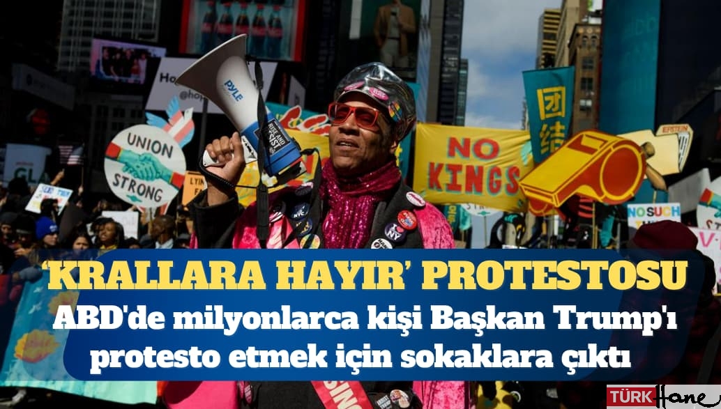 ABD’liler üçüncü kez Trump’a seslendi: Krallara hayır