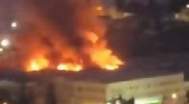 İstanbul'da büyük fabrika yangını