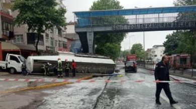 Kocaeli'nde patlama riski: Evler tahliye edildi, karayolu trafiğe kapatıldı!